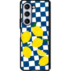 Samsung Galaxy Z Fold5 Case Hülle - Silikon schwarz Illustration lemons 2026