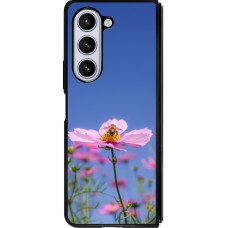 Samsung Galaxy Z Fold5 Case Hülle - Silikon schwarz Bee on a flower Spring 2026