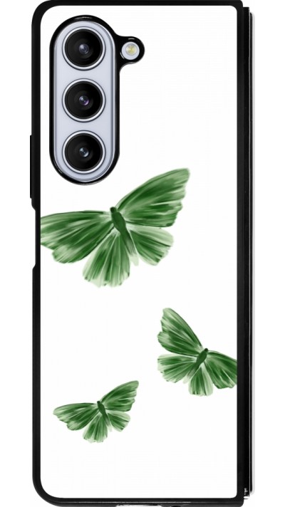 Samsung Galaxy Z Fold5 Case Hülle - Silikon schwarz Butterflies Spring 2026