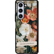 Samsung Galaxy Z Fold5 Case Hülle - Silikon schwarz Full Bloom Spring 2026