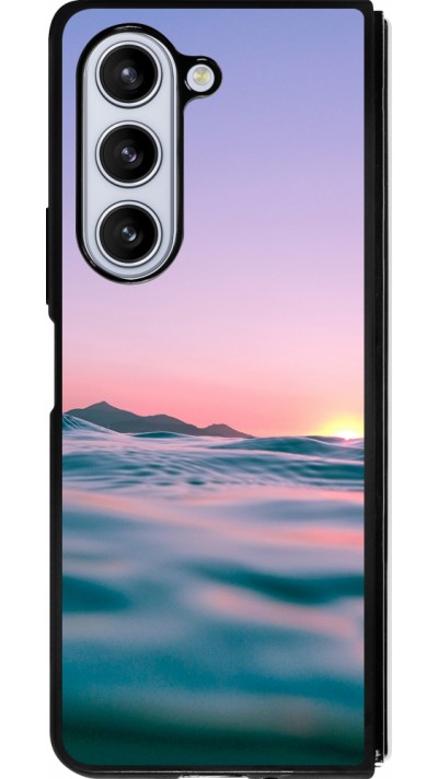 Coque Samsung Galaxy Z Fold5 - Silicone rigide noir Summer 2021 12