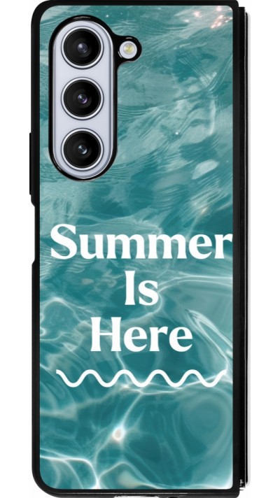 Samsung Galaxy Z Fold5 Case Hülle - Silikon schwarz Summer 2025 Summer is here