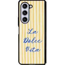 Samsung Galaxy Z Fold5 Case Hülle - Silikon schwarz The good life 2026