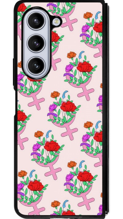Coque Samsung Galaxy Z Fold5 - Silicone rigide noir Womens day 2026 7