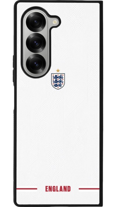 Samsung Galaxy Z Fold6 Case Hülle - Silikon schwarz England 2026 personalisierbares Fussballtrikot