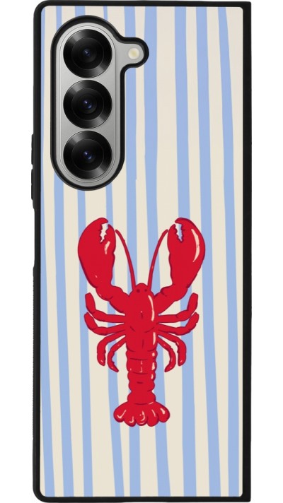 Coque Samsung Galaxy Z Fold6 - Silicone rigide noir Red lobster 2026