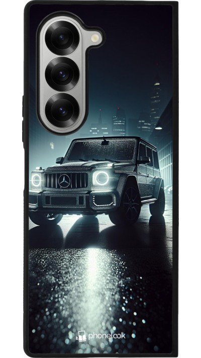 Coque Samsung Galaxy Z Fold6 - Silicone rigide noir Mercedes G AMG Night