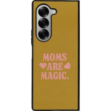 Samsung Galaxy Z Fold6 Case Hülle - Silikon schwarz Mom 2026 Are Magic