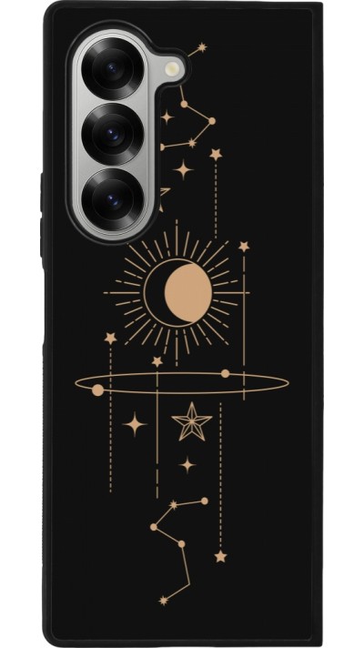 Coque Samsung Galaxy Z Fold6 - Silicone rigide noir Spring 23 astro