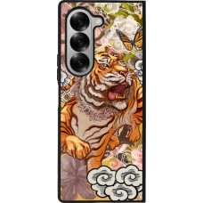 Coque Samsung Galaxy Z Fold6 - Silicone rigide noir Spring 23 japanese tiger