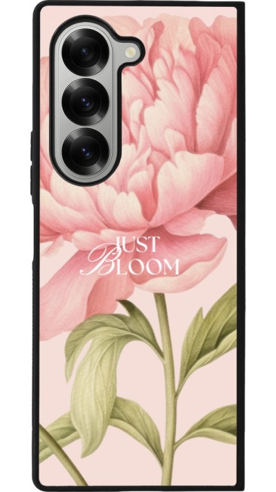 Samsung Galaxy Z Fold6 Case Hülle - Silikon schwarz Just Bloom Spring 2026