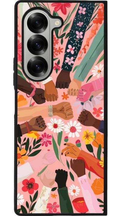 Samsung Galaxy Z Fold6 Case Hülle - Silikon schwarz Womens day 2026 8