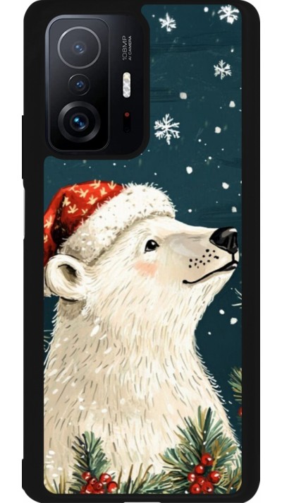 Xiaomi 11T Case Hülle - Silikon schwarz Christmas 25 Bear