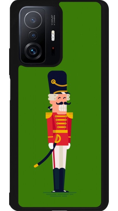 Xiaomi 11T Case Hülle - Silikon schwarz Christmas 25 Nutcracker Green