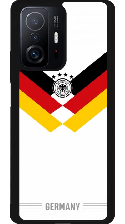 Coque Xiaomi 11T - Silicone rigide noir Maillot de football Allemagne 2026 personnalisable