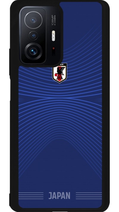 Coque Xiaomi 11T - Silicone rigide noir Maillot de football Japon 2026 personnalisable