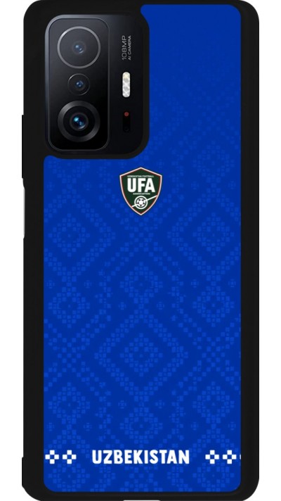 Coque Xiaomi 11T - Silicone rigide noir Maillot de football Ouzbékistan 2026 personnalisable