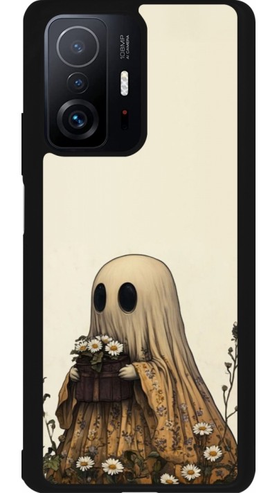 Coque Xiaomi 11T - Silicone rigide noir Halloween 2025 Ghost gardener