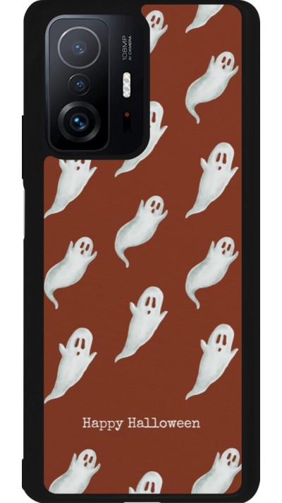 Coque Xiaomi 11T - Silicone rigide noir Halloween 2025 Pattern of ghosts