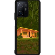 Coque Xiaomi 11T - Silicone rigide noir Benitos house DTMF