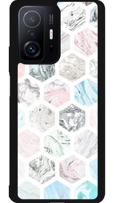 Xiaomi 11T Case Hülle - Silikon schwarz Marble Everything