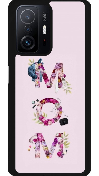 Xiaomi 11T Case Hülle - Silikon schwarz Mom 2024 girly mom