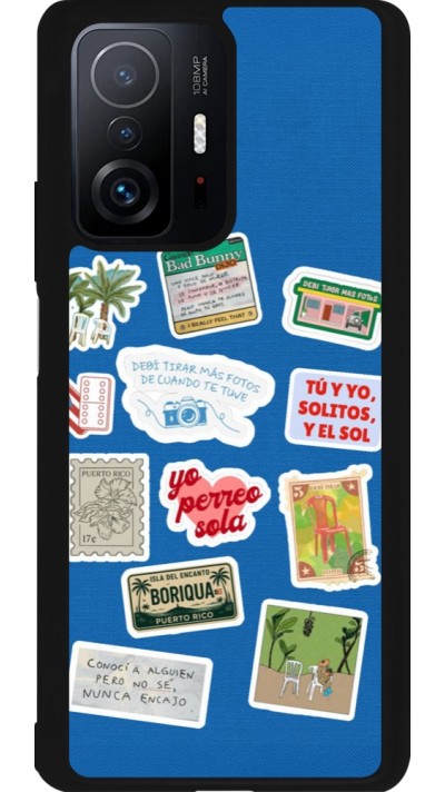 Coque Xiaomi 11T - Silicone rigide noir Seals of the Dominican Republic DTMF