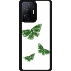 Coque Xiaomi 11T - Silicone rigide noir Butterflies Spring 2026