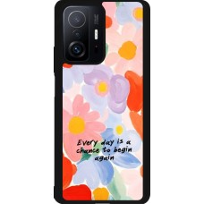 Coque Xiaomi 11T - Silicone rigide noir Every day is a chance Spring 2026