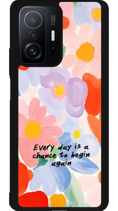 Coque Xiaomi 11T - Silicone rigide noir Every day is a chance Spring 2026