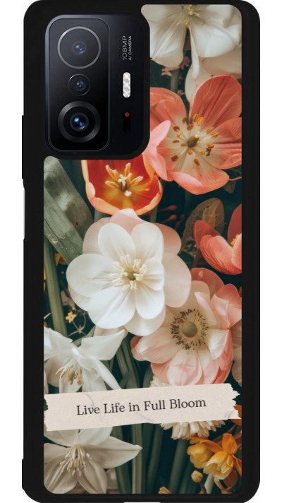 Coque Xiaomi 11T - Silicone rigide noir Full Bloom Spring 2026