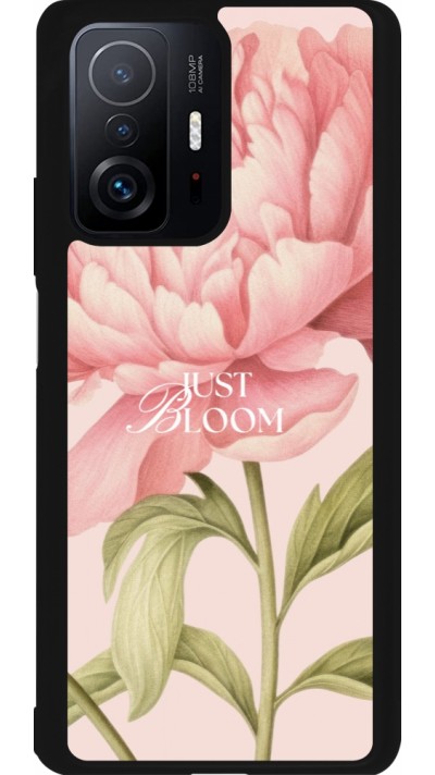 Coque Xiaomi 11T - Silicone rigide noir Just Bloom Spring 2026