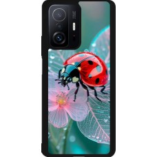 Coque Xiaomi 11T - Silicone rigide noir Ladybird in bloom Spring 2026