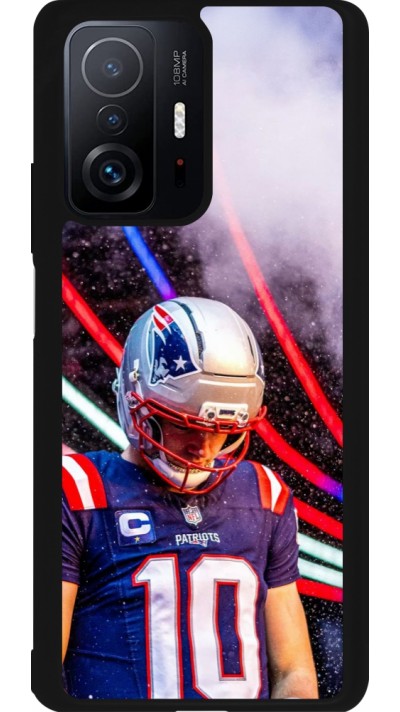 Xiaomi 11T Case Hülle - Silikon schwarz Super Bowl 26 Patriots 3