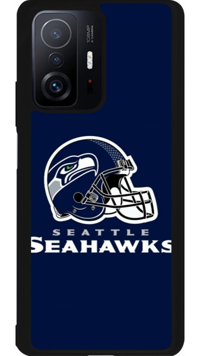 Xiaomi 11T Case Hülle - Silikon schwarz Super Bowl 26 Seattle 3