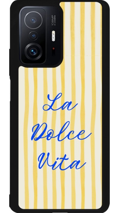 Xiaomi 11T Case Hülle - Silikon schwarz The good life 2026