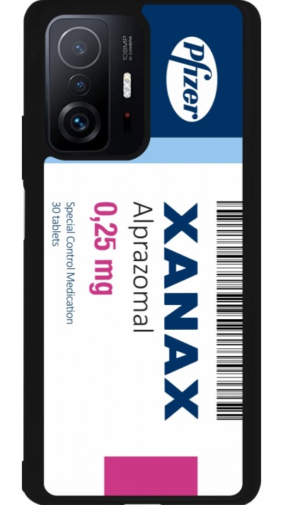 Coque Xiaomi 11T - Silicone rigide noir Xanax Alprazolam 2025