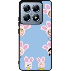 Coque Xiaomi 14T Pro - Silicone rigide noir Easter 2026 Snoopy