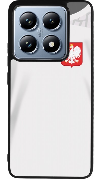 Xiaomi 14T Pro Case Hülle - Silikon schwarz Polen 2022 personalisierbares Fussballtrikot