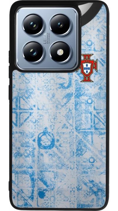 Xiaomi 14T Pro Case Hülle - Silikon schwarz Portugal Away personalisierbares Fussballtrikot