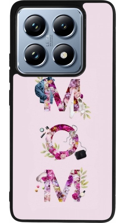 Xiaomi 14T Pro Case Hülle - Silikon schwarz Mom 2024 girly mom