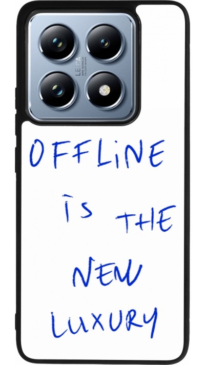 Xiaomi 14T Pro Case Hülle - Silikon schwarz Offline is the new luxury