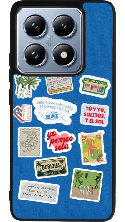 Xiaomi 14T Pro Case Hülle - Silikon schwarz Seals of the Dominican Republic DTMF