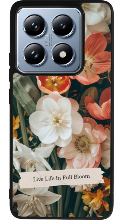 Xiaomi 14T Pro Case Hülle - Silikon schwarz Full Bloom Spring 2026