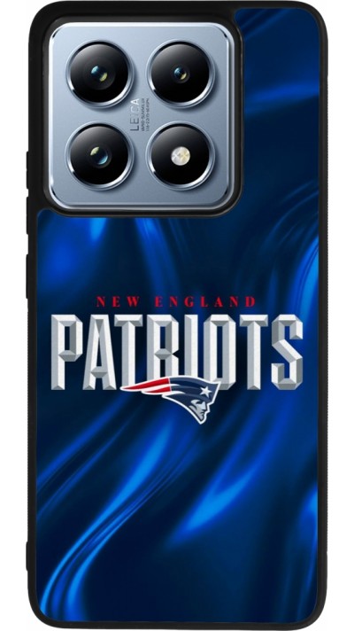 Coque Xiaomi 14T Pro - Silicone rigide noir Super Bowl 26 Patriots 2