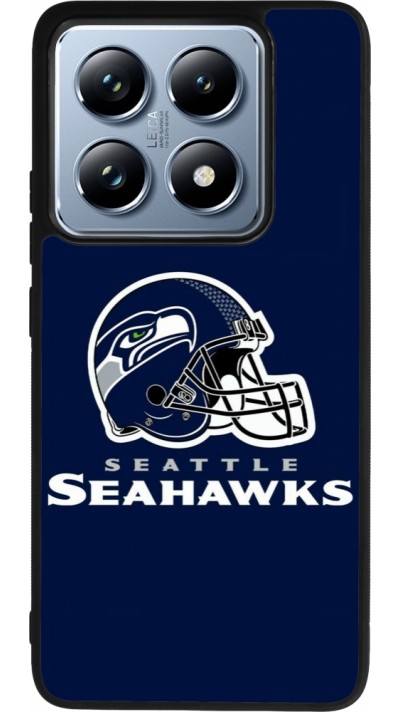 Coque Xiaomi 14T Pro - Silicone rigide noir Super Bowl 26 Seattle 3