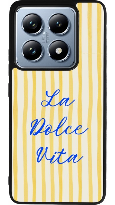 Coque Xiaomi 14T Pro - Silicone rigide noir The good life 2026