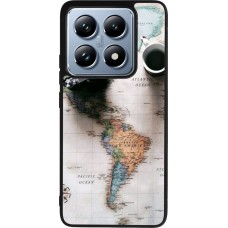 Coque Xiaomi 14T Pro - Silicone rigide noir Travel 01