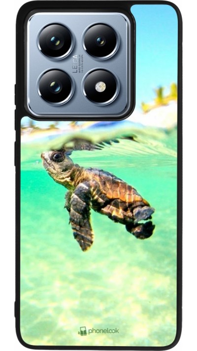 Xiaomi 14T Pro Case Hülle - Silikon schwarz Turtle Underwater