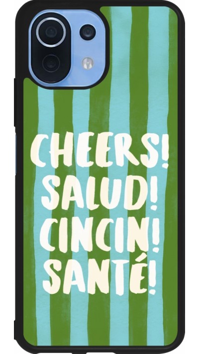 Coque Xiaomi Mi 11 Lite 5G - Silicone rigide noir Cheers 2026